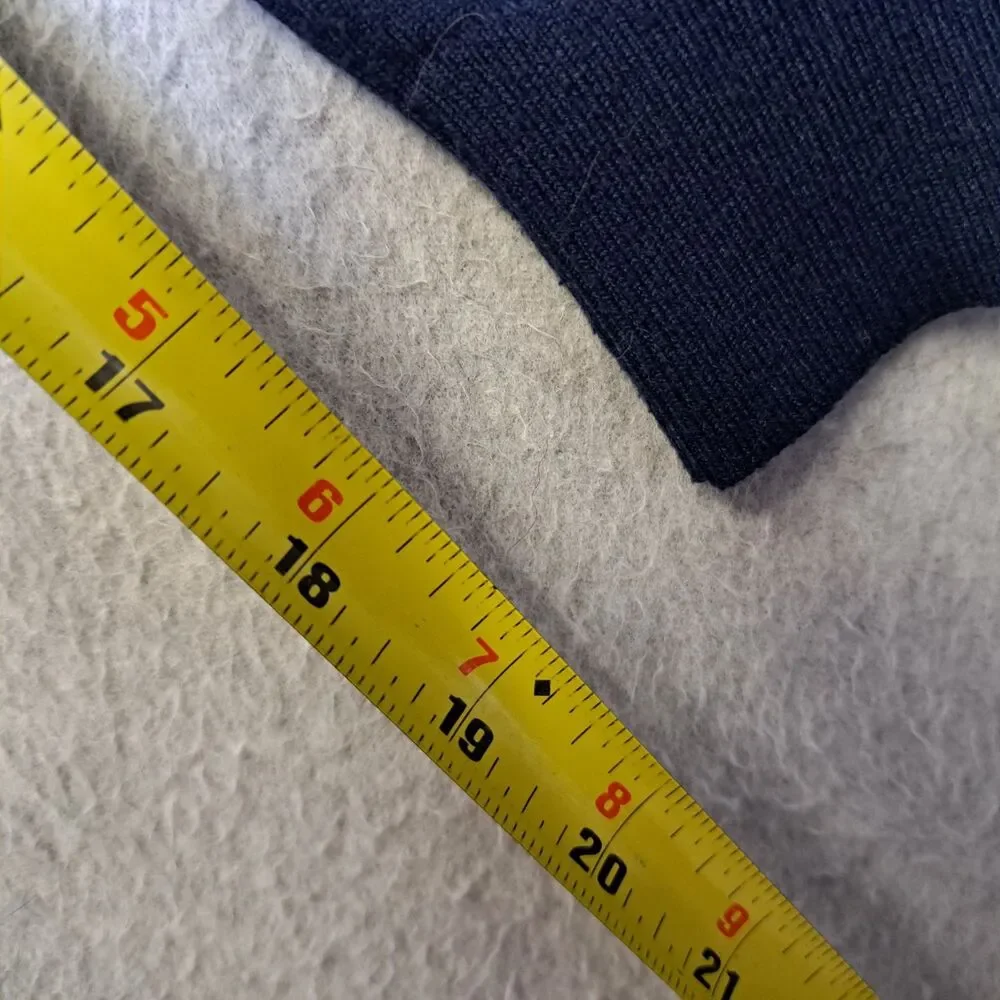 Travis Matthew V Neck Sweater Men’s XL Navy Blue Golf Casual Soft